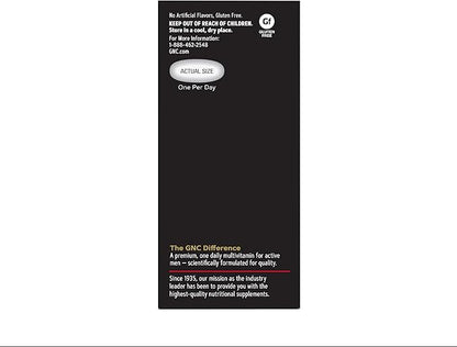 GNC Mega Men Multivitamin | Energy and Metabolism | 1 Daily