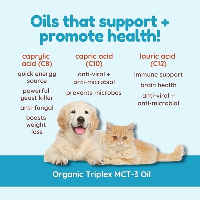 CocoTherapy Triplex MCT-3 Oil, Non-GMO, 100% Pure and Natural, 8 oz.