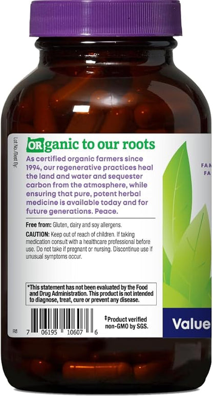 Oregon's Wild Harvest Organic Ashwagandha Non-GMO Herbal Supplements for Stress Relief, Immune Support, Balanced Energy Levels & Mood Support, 180 Count
