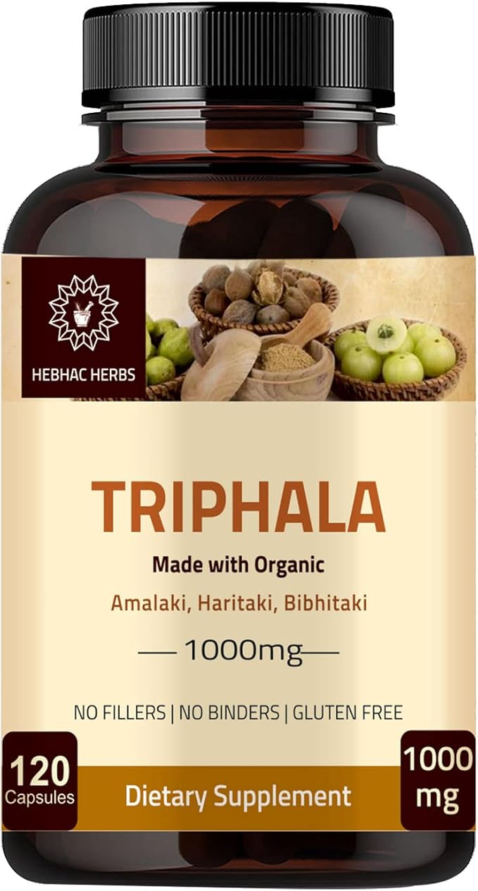 Triphala 120 Capsules,