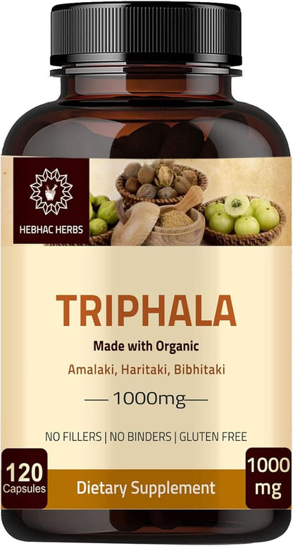 Triphala 120 Capsules,