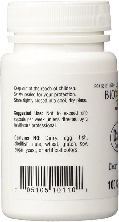 D3-50 50,000iu - Bio-Tech Pharmacal - 100 Capsules - Pack of 2