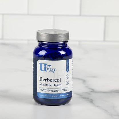 Berbercol | 500mg Citrus Bergamot (as Bergamonte) & Berberine | Naturally Supports Heart Health and More | 60 Capsules