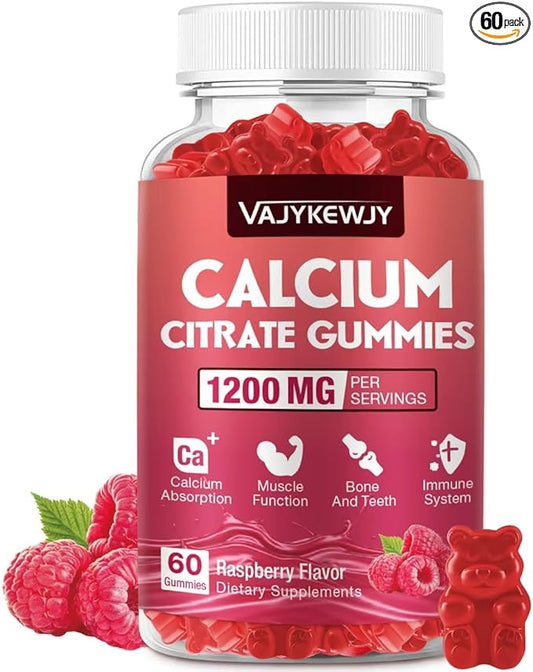 1 Packs Calcium Citrate Gummies - 1200 mg Calcium Gummies