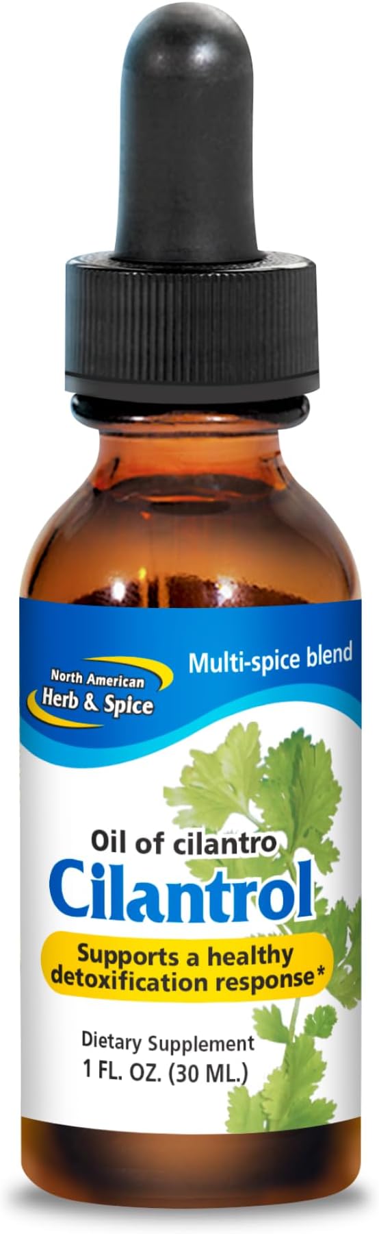 NORTH AMERICAN HERB & SPICE Cilantrol - 1 fl. oz. - Digestive Support - Cilantro Extract - Non-GMO - 130 Servings
