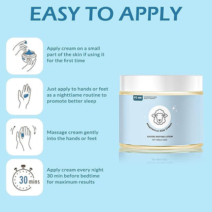 Magnesium Lotion for Kids – Magnesium Lotion for Sleep for Sleep & Relaxation – Bedtime Support Without Melatonin – Gentle Topical Formula for Nighttime Comfort (3.53 oz)