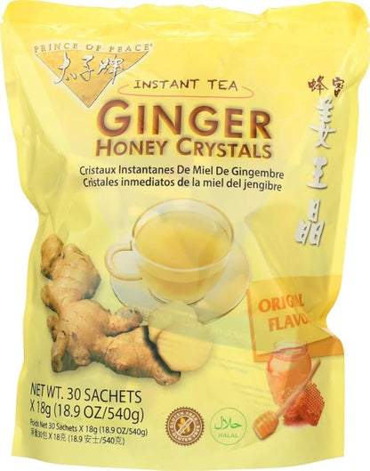 Best Ginger Tea with Honey Crystals 30 bags