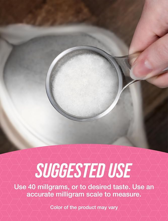 BulkSupplements.com Stevia Extract Powder - Stevia Sweetener, Pure Stevia Powder - Zero Calorie Sweetener, Gluten Free, 40mg per Serving, 1kg (2.2 lbs) (Pack of 1)