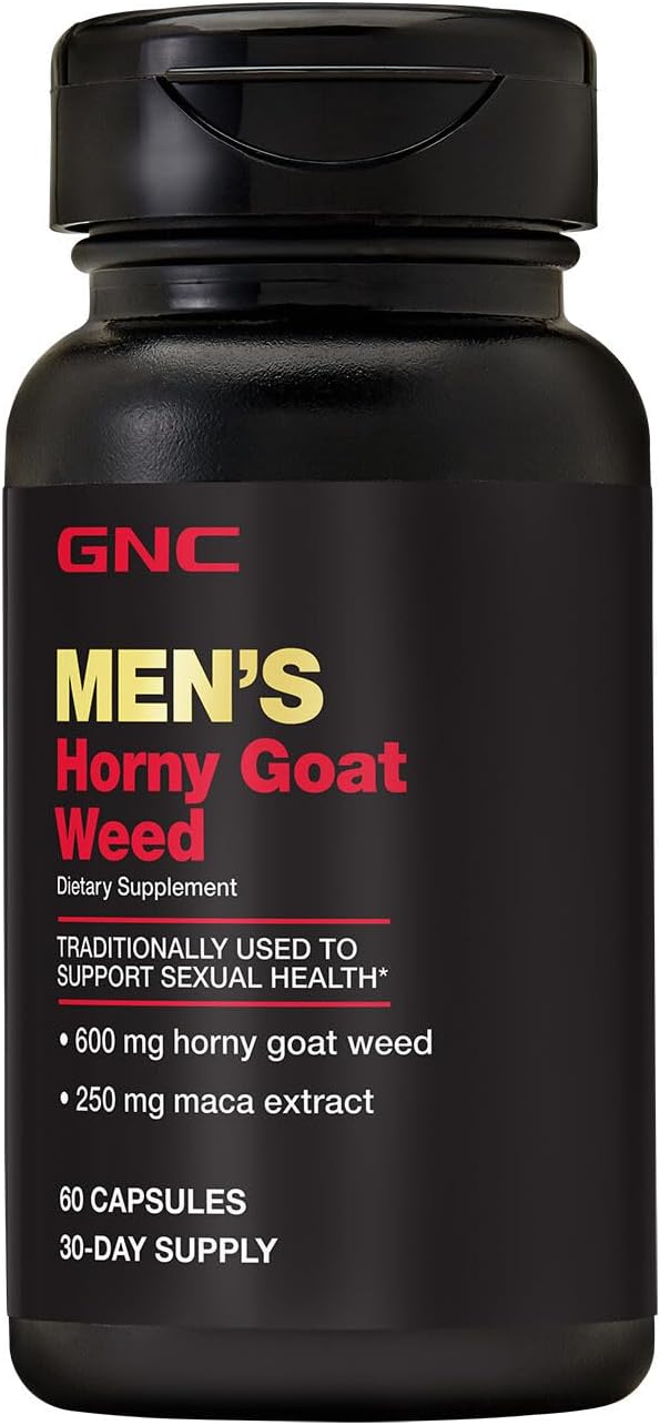 GNC Horny Goat Weed - 60 Capsules