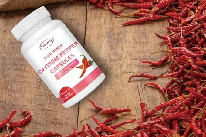 True Herbs Cayenne Pepper Capsules