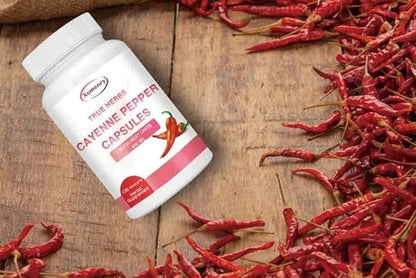 True Herbs Cayenne Pepper Capsules