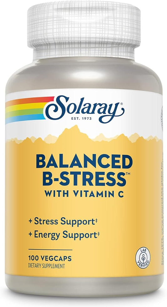 SOLARAY B-Stress Supplement | 100 Count