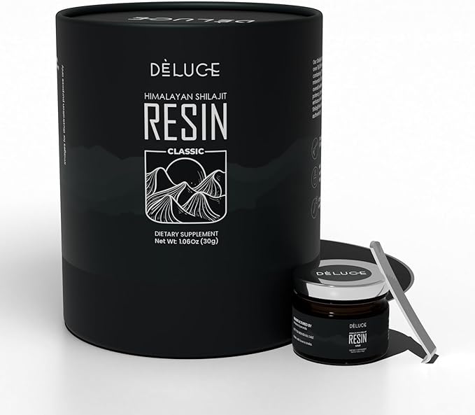 Pure Himalayan Shilajit Resin (30g)| 85+ Trace Minerals,75%+ Fulvic Acid| High Potency Gold Grade for Men & Women| Energy,Stamina & Immunity Booster| Lab Tested| 75 Servings| Vegan| Gluten-Free,400mg