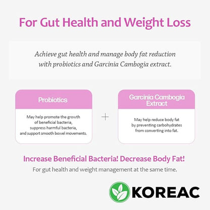KOREAC_ Lacto-Fit Probiotics Slim 2 Billion CFU 2g X 60 Stick Packets