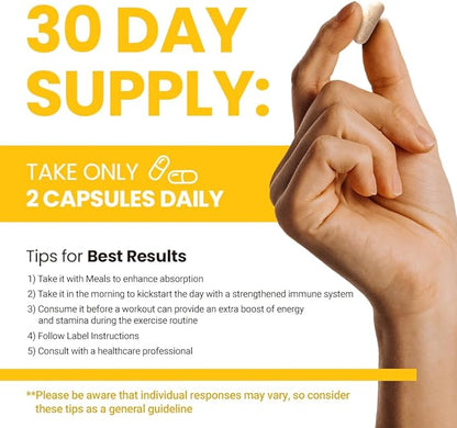 JungKwanJang Immune Boost, Adaptogen Supplement with American Ginseng and Korean Red Ginseng Duo for Immunity, Energy, Fights Fatigue, All-Natural, Stress Support for Men and Women