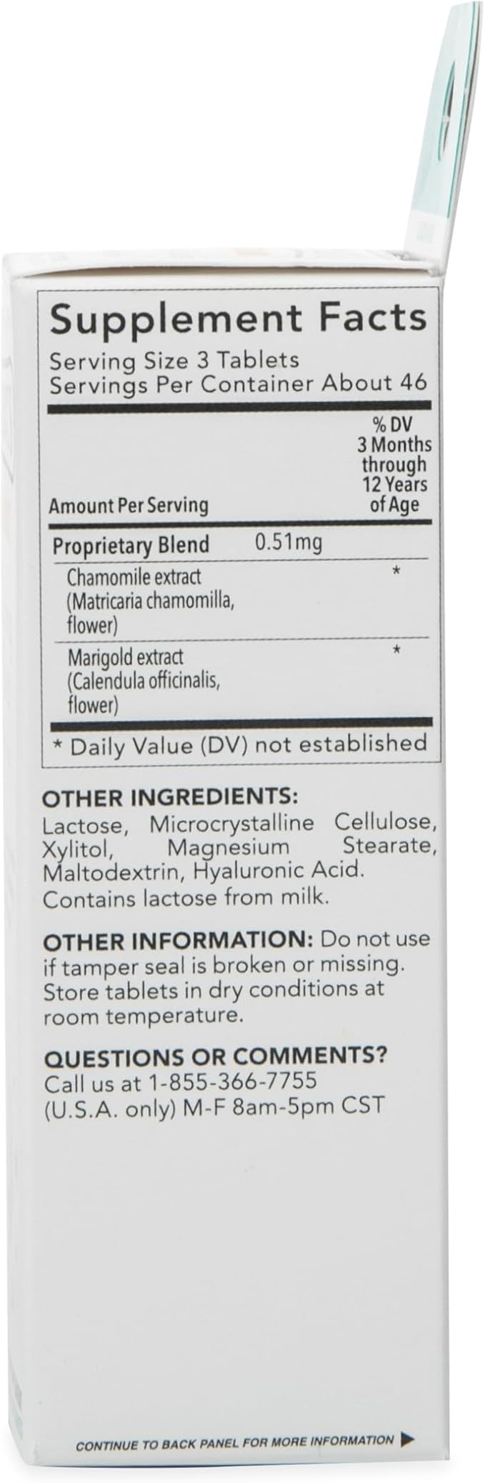 Dr. Talbot's Chamomile Soothing Tablets, Quick Dissolve, 140 Count