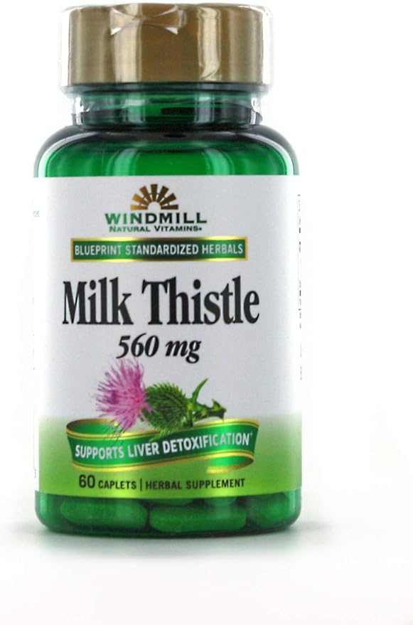 Windmill Milk Thistle (560 Mg Extract) Tablets 60 Ea