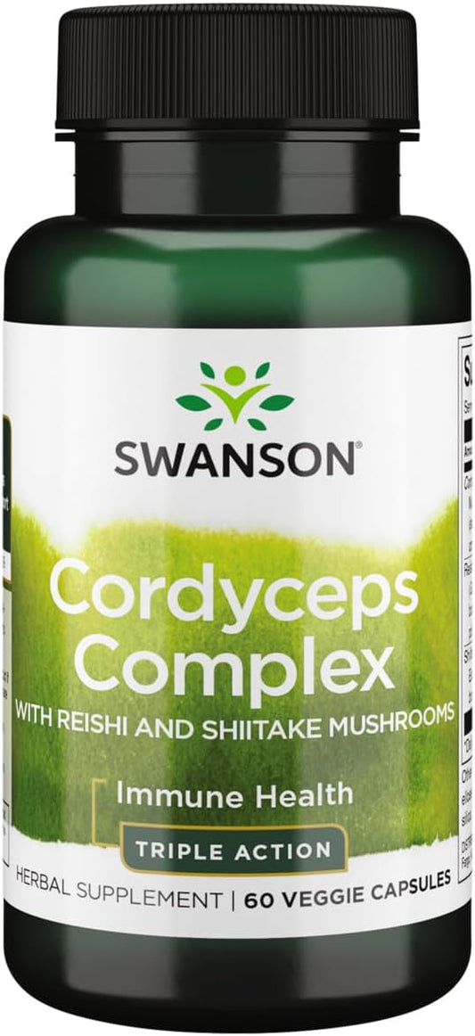 Swanson Cordyceps Complex 60 Veg Capsules