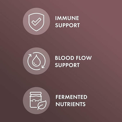 Dr. Mercola Fermented Black Garlic - Antioxidant Supplement - for Immune, Cellular & Heart Health Support - Includes S-Allyl-Cysteine - Non-GMO, Gluten-Free & Soy-Free - 60 Capsules (30 Servings)