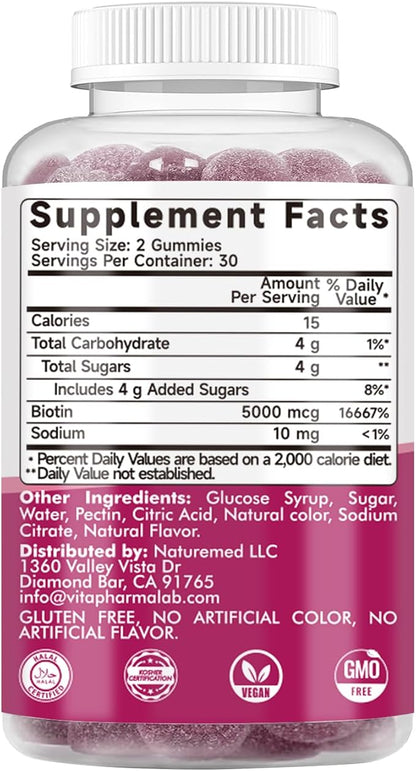 Vitamin B12 Gummies,Energy Support, Nervous System Health Support,Mixed Berry Flavor, 1000mcg, 60 Count,Gelatin-Free, Gluten-Free, Vegan & Non-GMO