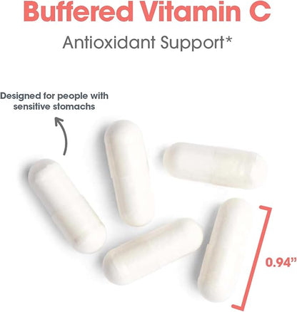 Allergy Research Group - Buffered Vitamin C Powder - Antioxidant, Immune, Calcium/Mag/K - 240 g (8.5 oz)