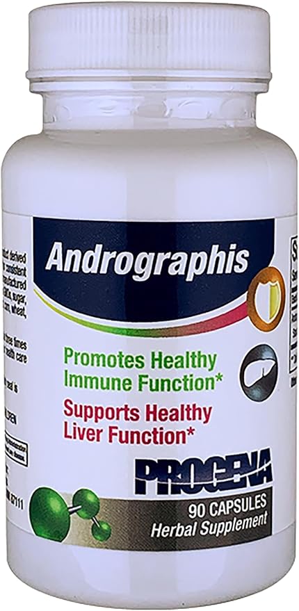 PROGENA - Andrographis Immune Support - 200mg (90 Capsules)