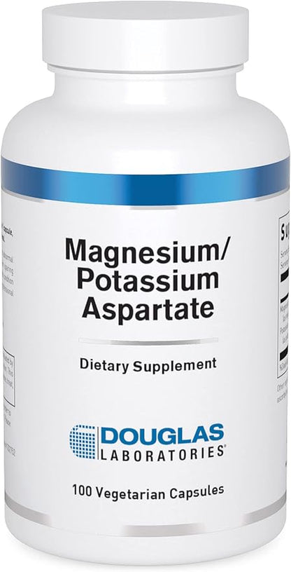 Douglas Laboratories Magnesium/Potassium Aspartate | Supports Cardiovascular Health and Skeletal Muscle Contractility | 100 Capsules
