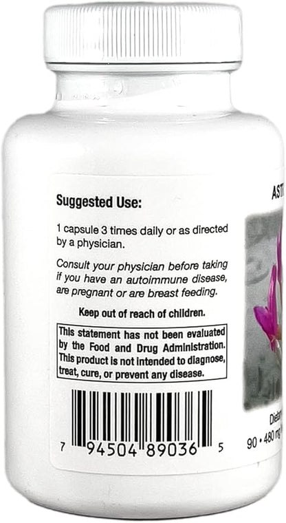 Supreme Nutrition Astragalus Supreme, 90 Pure Huang Qi Vegetarian Capsules