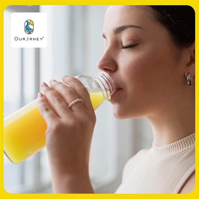 Nano Turmeric Curcumin Drink Powder with Vitamin C Wellness Immunity Shots– Instant Drink Mix Packets, Tasty Mango Flavor – 35X Absorption – Joint Support & Immune Boost Supplement