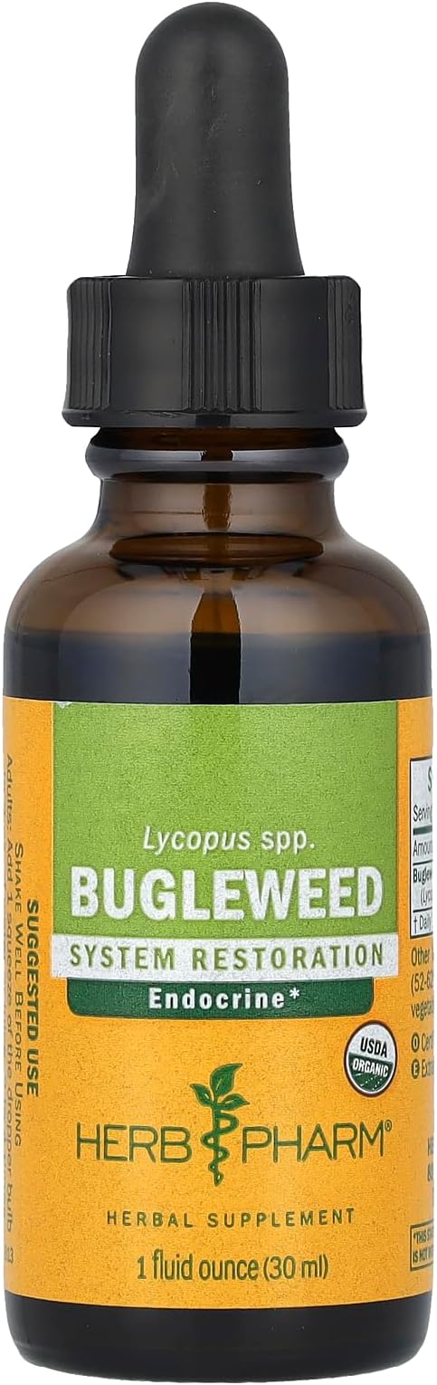 Herb Pharm Bugleweed Extract for Endocrine System Support - 1 Ounce