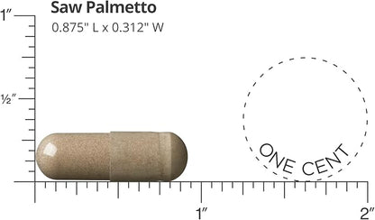 DOCTORS' PREFERRED Saw Palmetto for Men and Women Extract Supplement — 500 mg/Serving | 90 Capsules