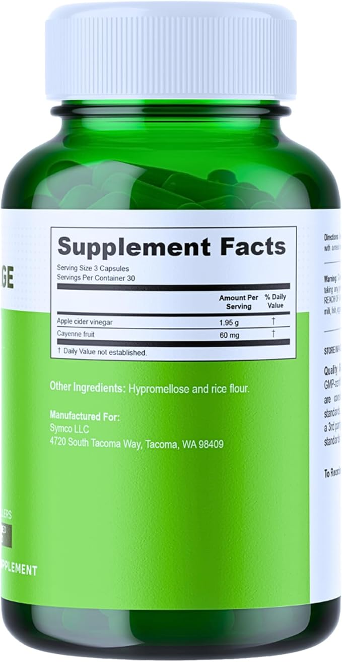 INFINITE AGE Wellness Bundle - Sea Moss Advanced 1250mg, Apple Cider Vinegar Capsules 1950mg - Made in The USA