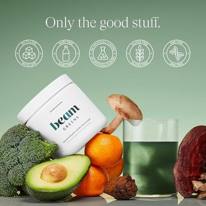 Beam Greens Powder Superfood, Collagen Bundle