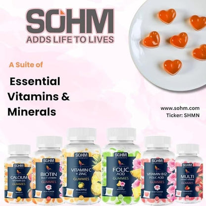 Vitamin C 60000mcg + Zinc 15000mcg Gummies, Individually Wrapped 60 Count, Supports Healthy Immune Health, Vitamin C Gummies,Supplements for Adults