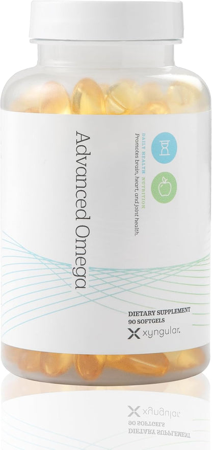 Advanced Omega 3 Fish Oil Supplement | High EPA, DHA and DPA for Brain Health, Heart Support and Metabolic Balance | Pure Omega-3 Fatty Acids