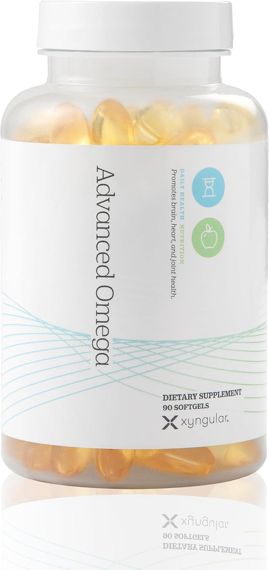 Advanced Omega 3 Fish Oil Supplement | High EPA, DHA and DPA for Brain Health, Heart Support and Metabolic Balance | Pure Omega-3 Fatty Acids