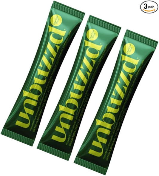 Clear-Eyed Citrus | 3 Powder Sticks | Great Tasting Post Drinking Support | DHM (Dihydromyricetin), Electrolytes, Vitamins, Milk Thistle | Metabolism, Alertness, Rapid Hydration