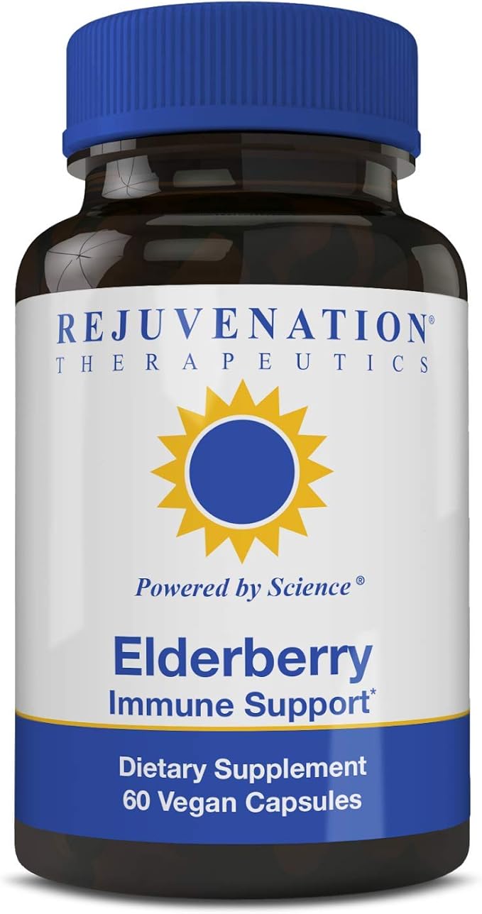 Elderberry - Elderberry Capsules for Immune Support -Elderberry Cold Fighter