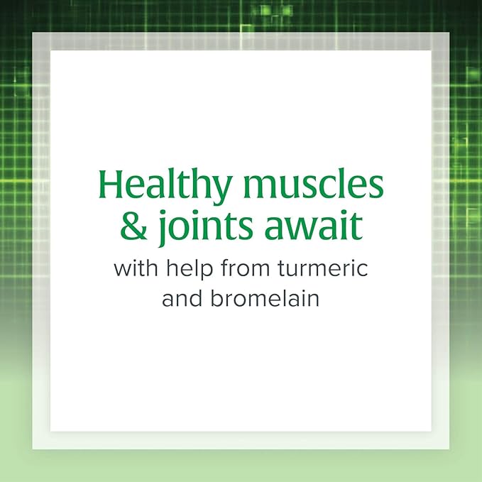 Natural Factors, Turmeric & Bromelain 450 mg, Muscle and Joint Support, 180 Capsules