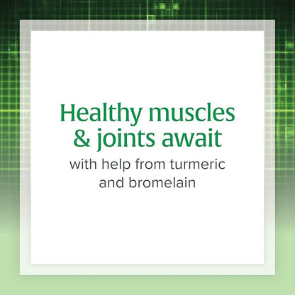 Natural Factors, Turmeric & Bromelain 450 mg, Muscle and Joint Support, 180 Capsules