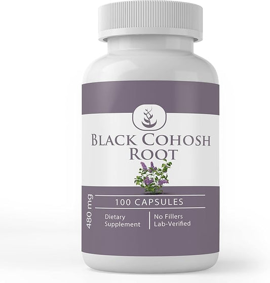 Pure Original Ingredients Black Cohosh Root, (100 Capsules) Always Pure, No Additives Or Fillers, Lab Verified