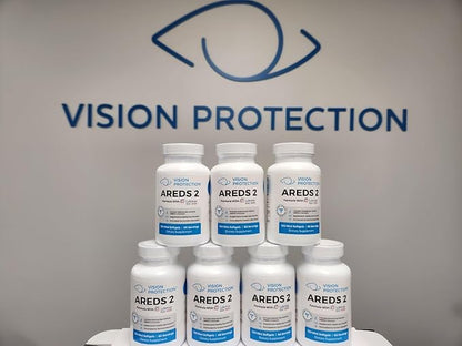 AREDS 2 Eye Vitamin & Mineral Supplement for Ocular Health, Lutemax 2020 with Natural Eye Institute AREDS 2 Study Ingredients Lutein, Vitamin C, & Zeaxanthin, 120 Mini Softgels