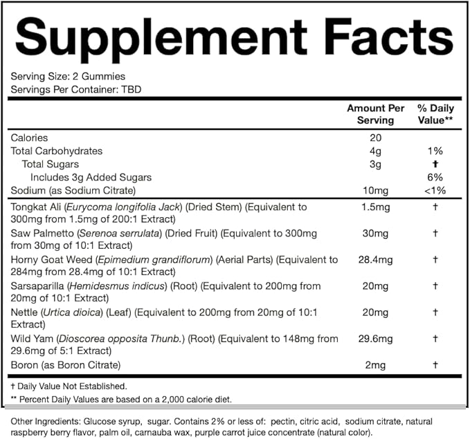 Vital Surge Male Gummies - Men's Performance Gummies, MAX Strength VitalSurge Advanced Formula, VitaSurge for Men Vitale Vita, (180 Gummies, 3 Pack)