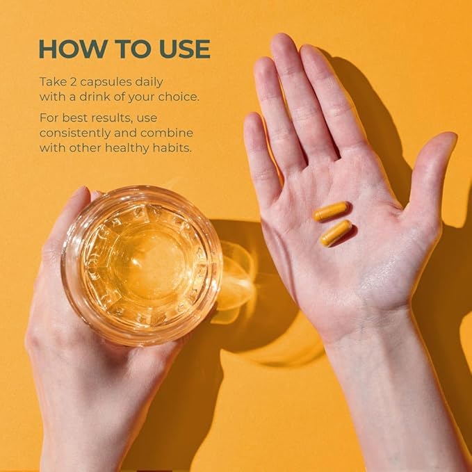 Primal Harvest 2 Pack, Primal Turmeric Complex w/Black Pepper Extract, Joint and Mobility Support Supplement for Women & Men, 120 Capsules