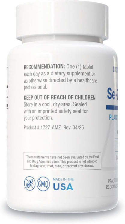 Biotics Research Se-Zyme Forte™– Whole Food Selenium Source, Thyroid Gland Function, DNA Production, Cognitive Health, Potent Antioxidant, 100 Tablets
