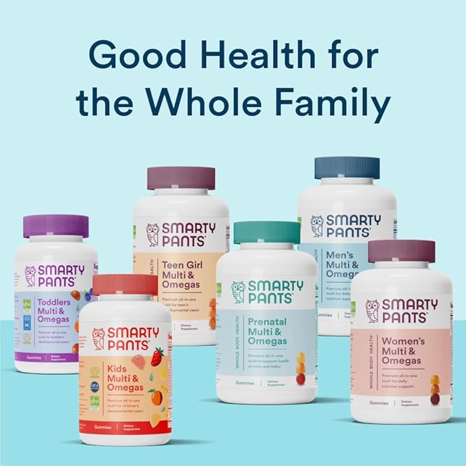 SMARTYPANTS Organic Men's Multivitamin & Probiotics, 120 CT