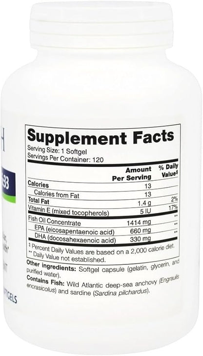 Nutritional Fundamentals for Health Trident SAP 66:33 120 gels