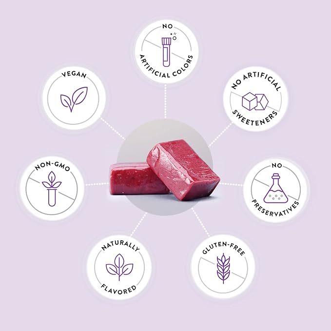 humanN SuperGrapes Chews Supplement – with 100mg CoQ10 and Grape Seed Extract – from The Makers of SuperBeets - Grape Flavor Chew, 60 Count