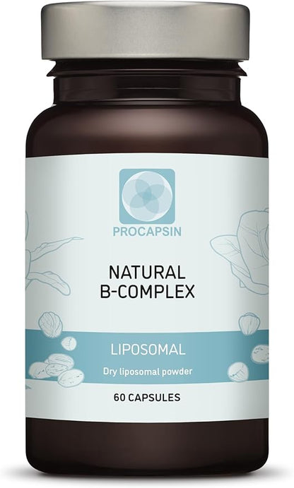 KALA HEALTH Natural Liposomal B Complex Capsules with All 6 Important B Vitamins (60)