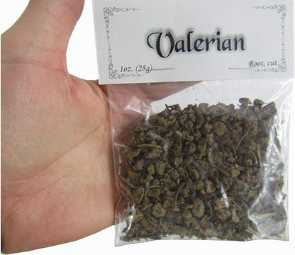 1 Oz Valerian Root Cut Herb, for Purifying, Cleansing, Healing, Metaphysical, Meditation, New Age, Rituals, Altars, and Wicca